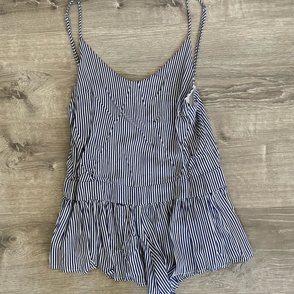 Stripped Romper - image 1